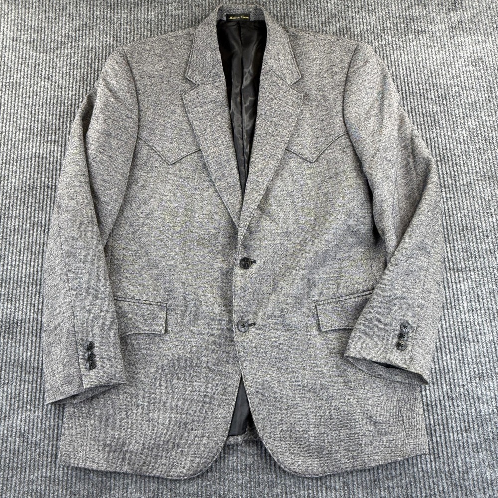 Vintage Western Gray Sportscoat